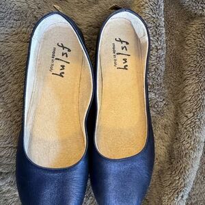 French Sole FS/NY Women's Sloop, Navy 8.5 M US NWOB